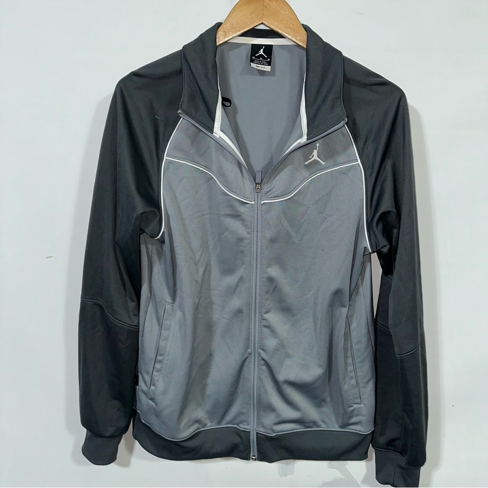 Jordan Gray and Black Hoodie